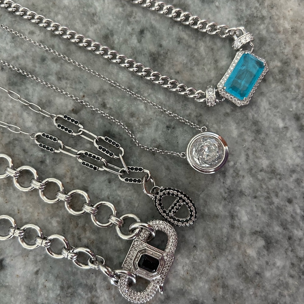 Bomb Party lot of 4 necklaces